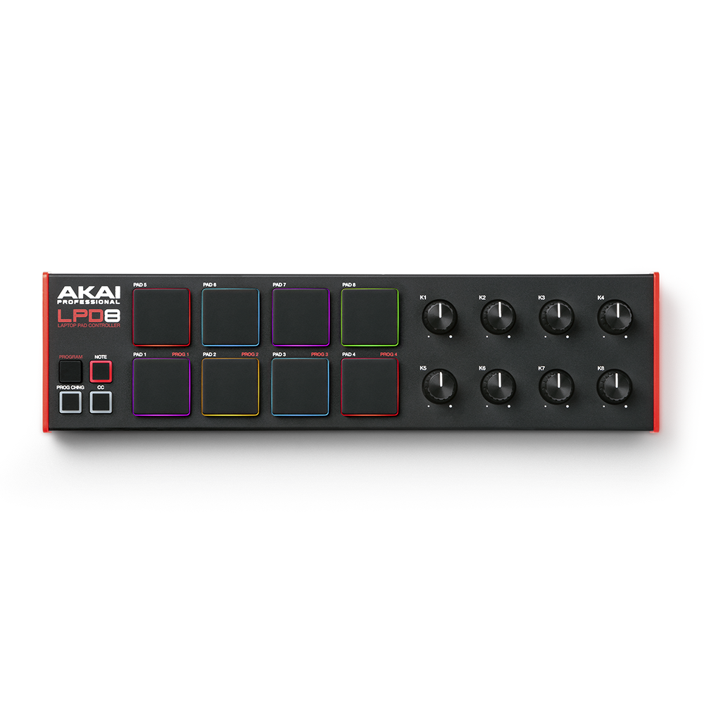 Akai LPD8 MKII 打擊墊/手指鼓控制器