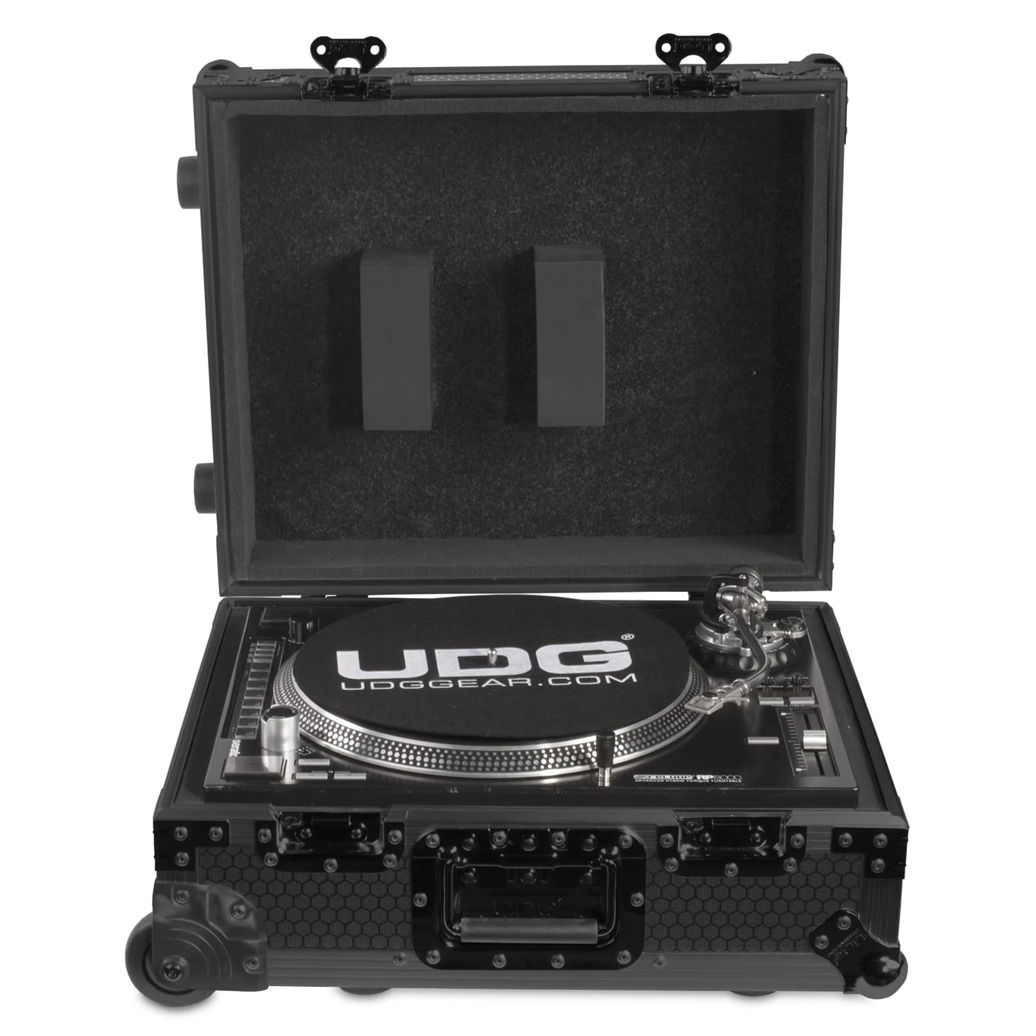 UDG Ultimate MK2 Plus 通用款唱盤飛行箱 (帶輪，可拖) / U91029BL2