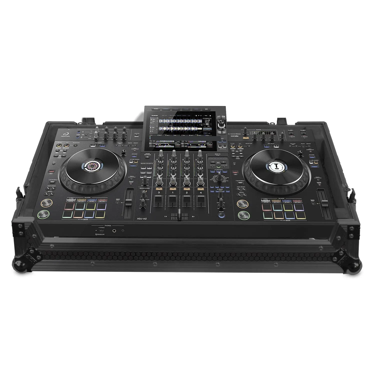 UDG Ultimate Plus AlphaTheta XDJ-AZ 飛行箱 / 黑 (帶輪) U91105BL