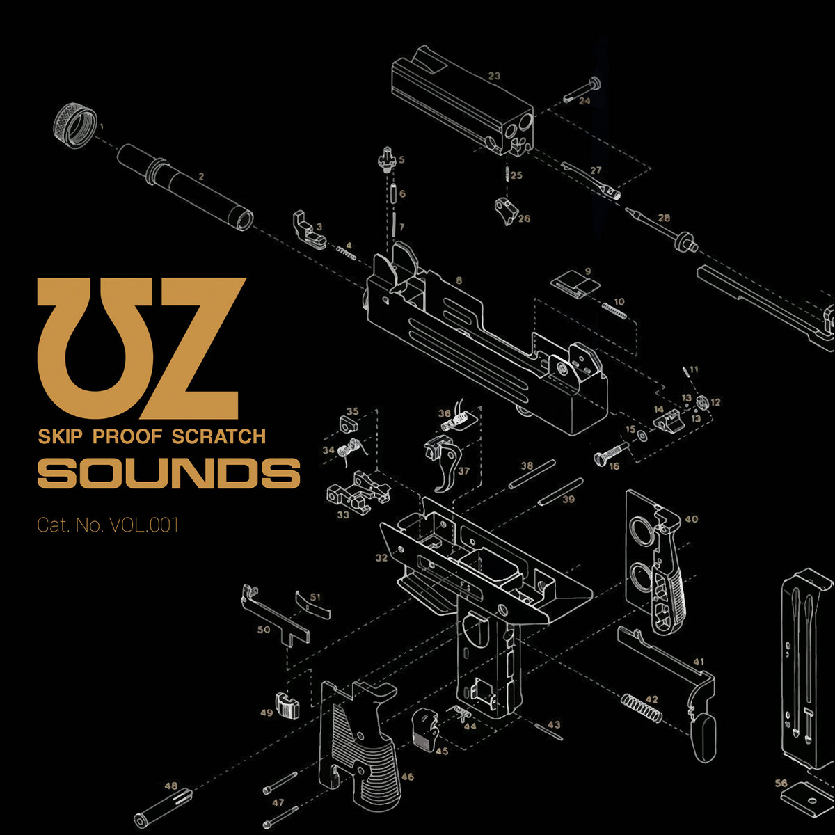 UZ - UZ Skip Proof Scratch Sounds 7"