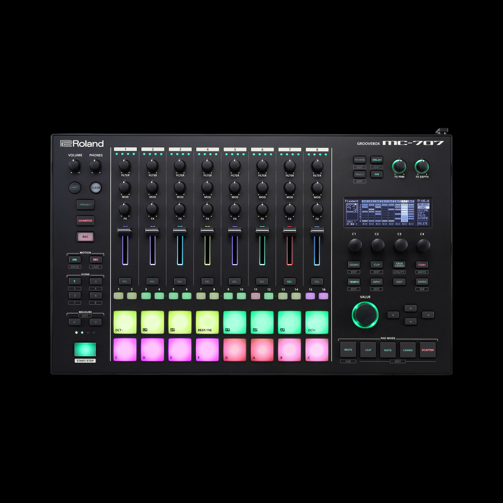 Roland MC-707 GROOVEBOX (送3小時完整教學)