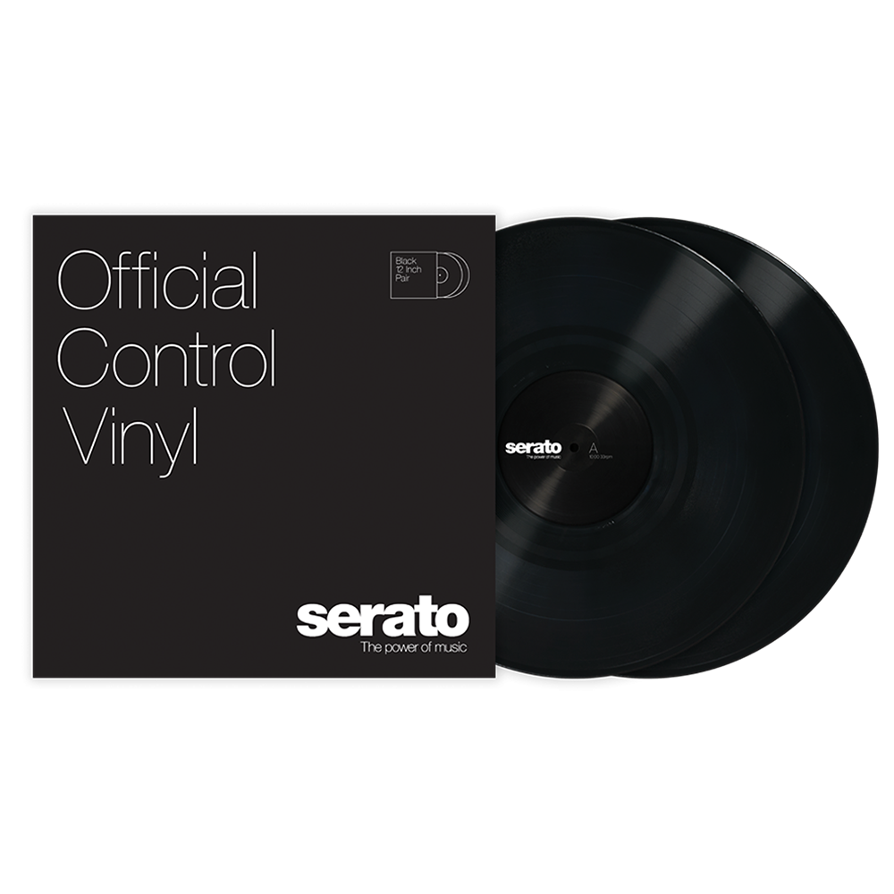 Serato Performance 訊號片 (一對) – 黑色