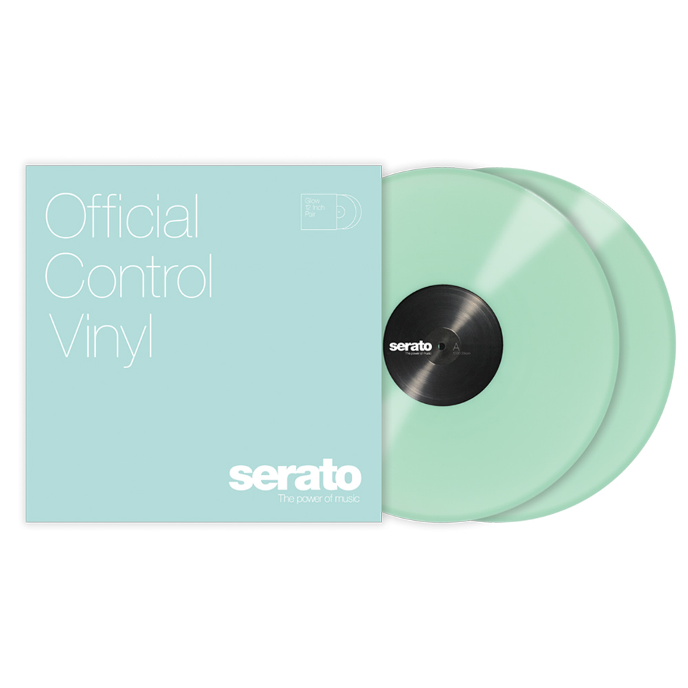 Serato Performance夜光訊號片 (一對) - Glow in the Dark