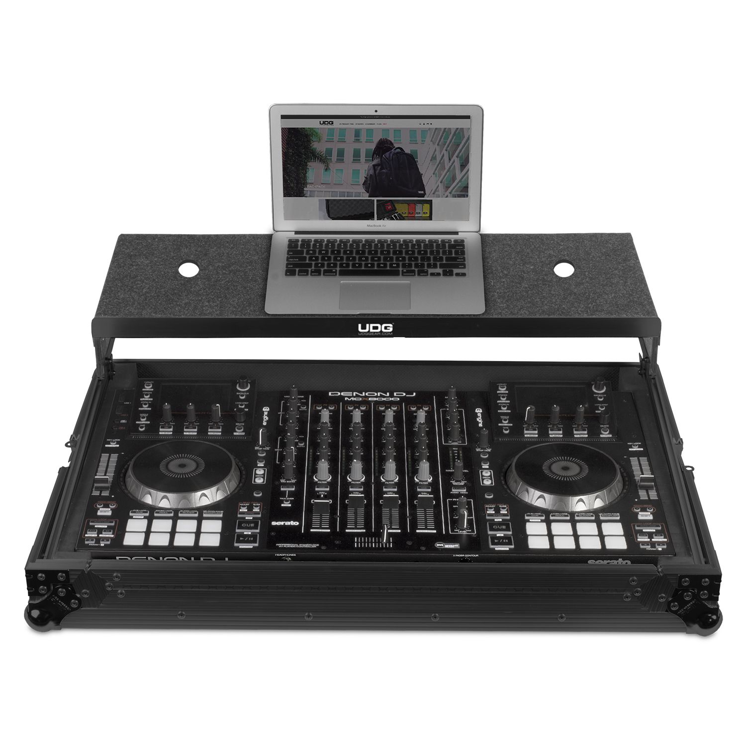 UDG Ultimate 飛行箱 通用款 MK3 Plus XXL 黑(含筆電架) U91014BL3 /SC LIVE 2, DDJ-FLX10, DDJ-GRV6, XDJ-RR
