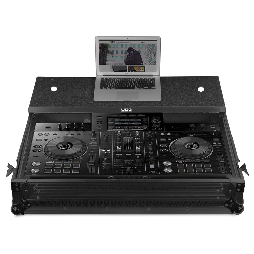 UDG Ultimate Pioneer XDJ-RX2/RX 飛行箱 MK3 Plus (含筆電架和帶輪) U91015BL3