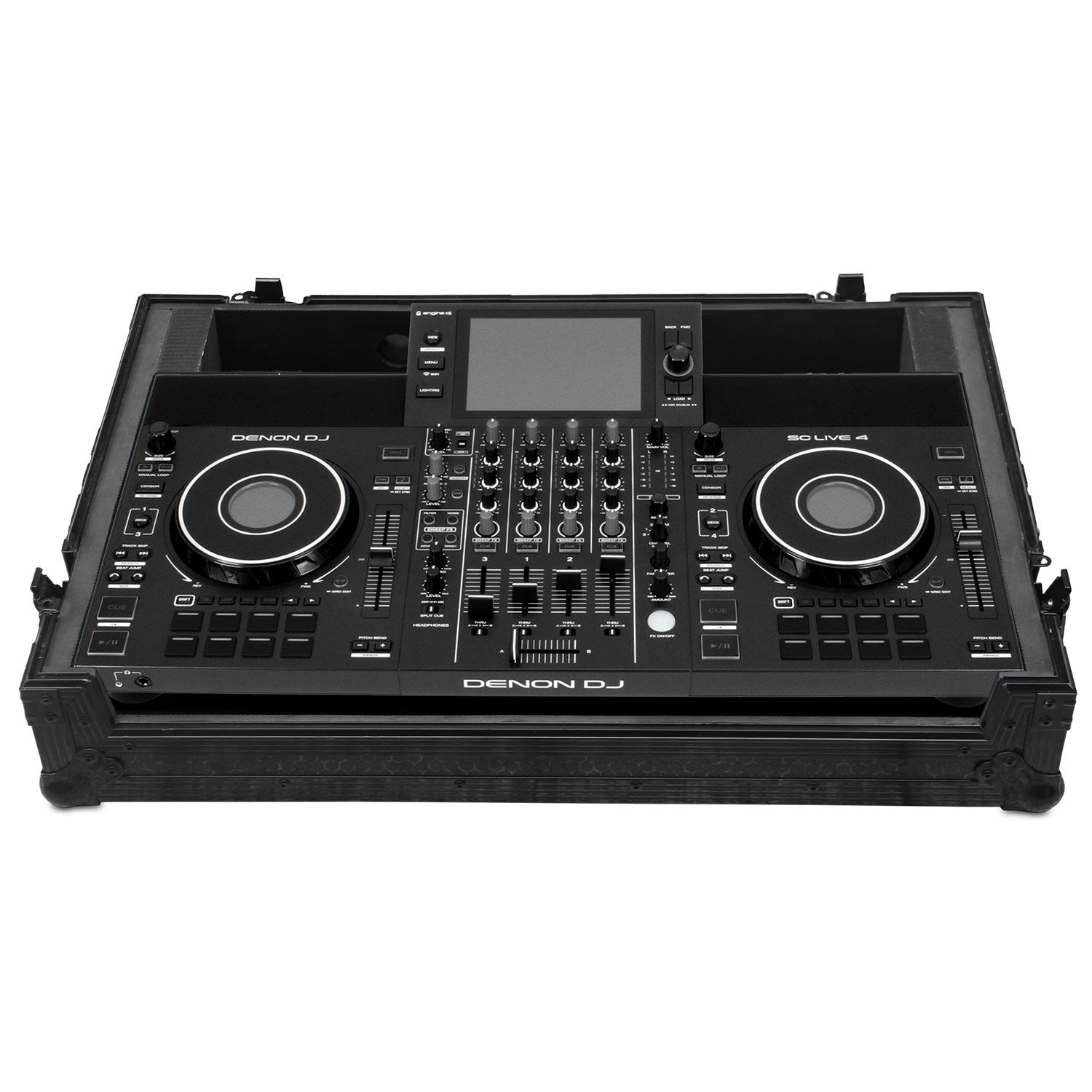 UDG Denon DJ SC LIVE 4 Ultimate Plus飛行箱 黑(帶輪) U91081BL