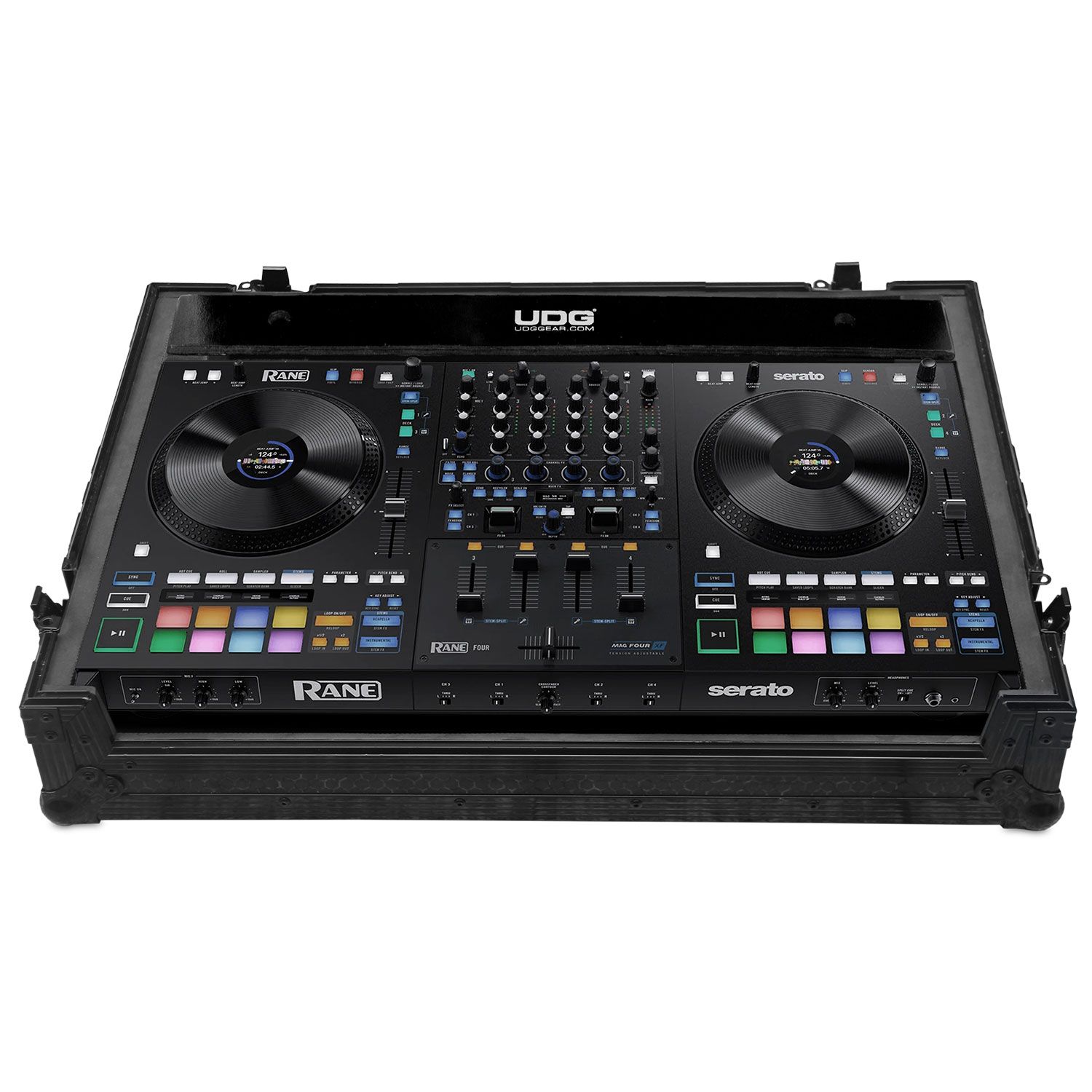UDG Ultimate Plus Rane Four / Performer 飛行箱(黑、帶輪) U91082BL