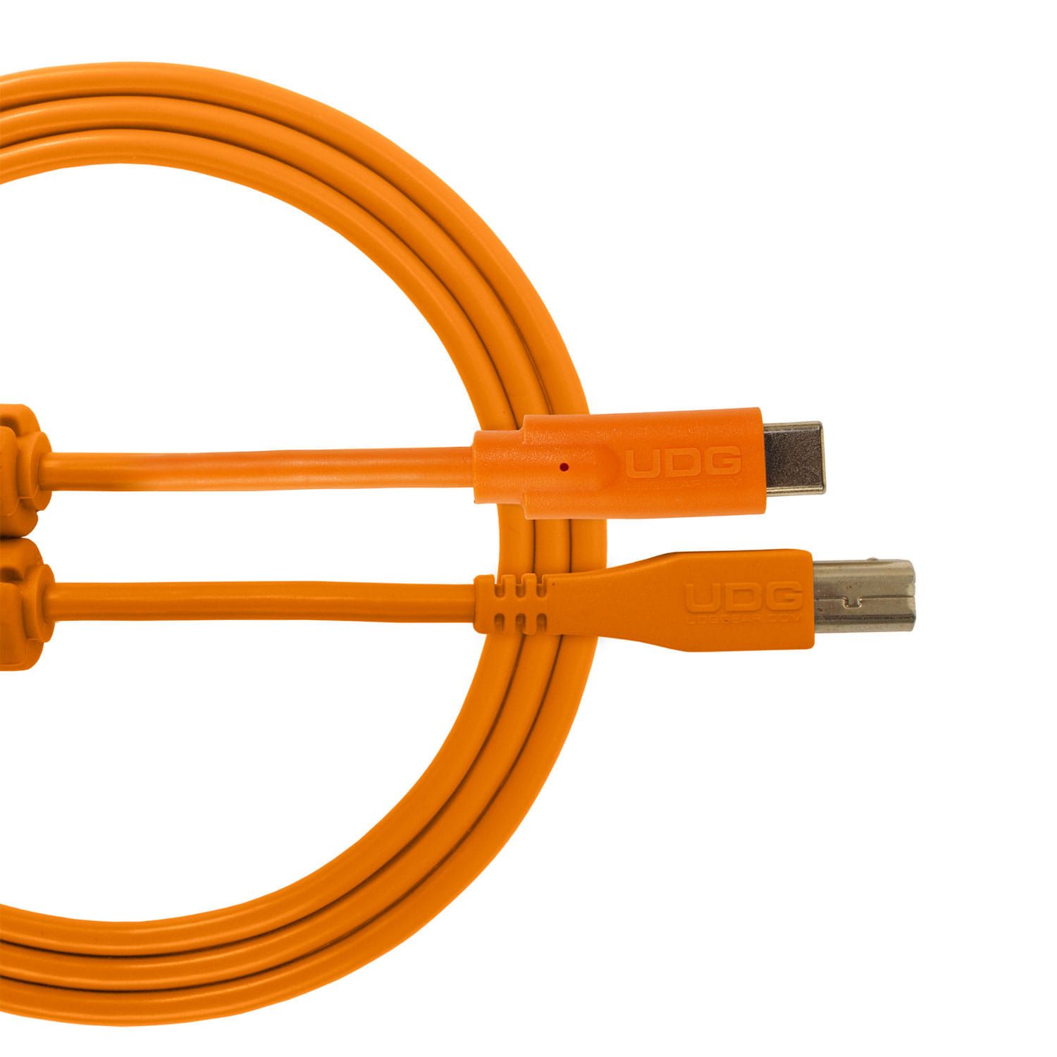 UDG Ultimate Audio Cable USB 2.0 C-B Straight 1.5m 橘 / U96001OR