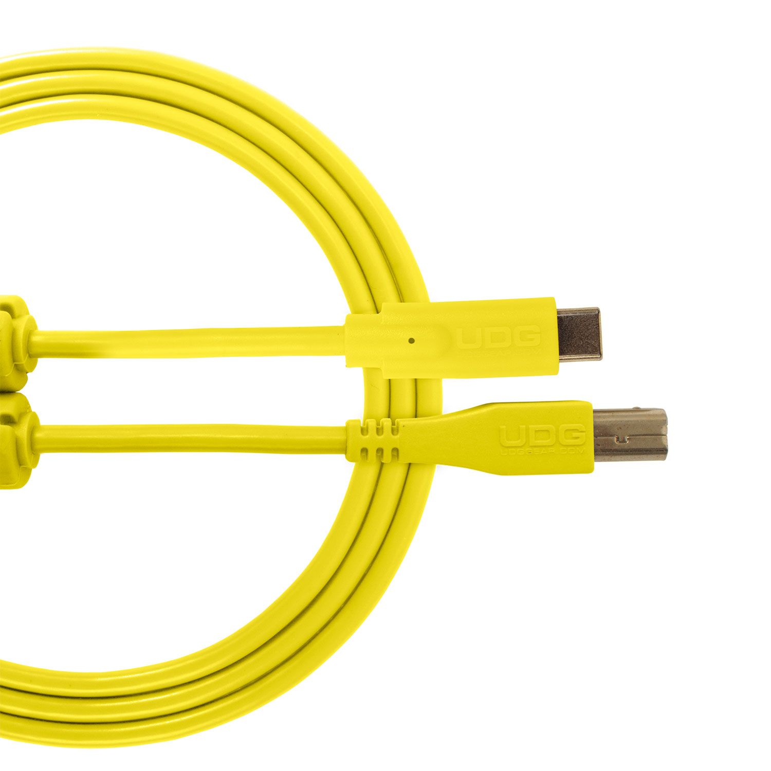 UDG ULTIMATE USB 2.0 C-B 黃 (Type C to Type B) 1.5M/ U96001YL