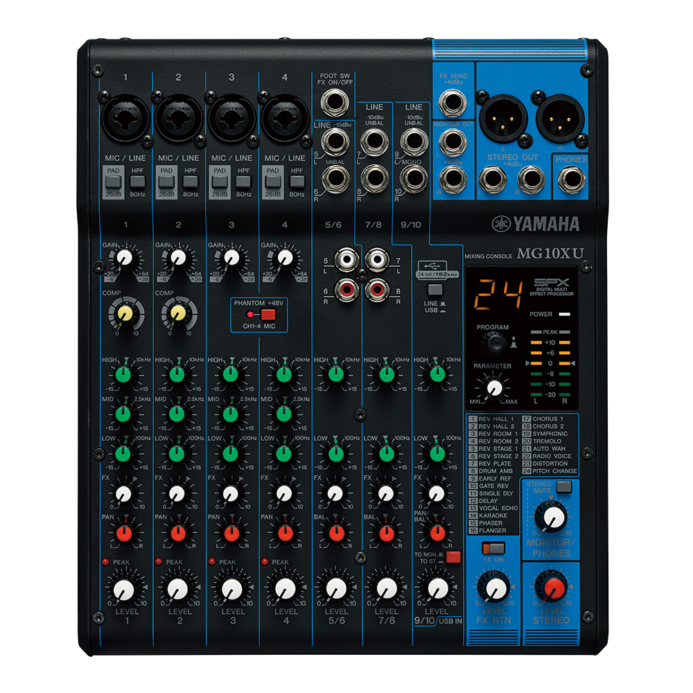 MG10XU混音機 Mixing Console