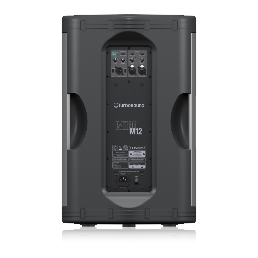 Turbosound Milan M12 1100W 12 Powered Speaker 3