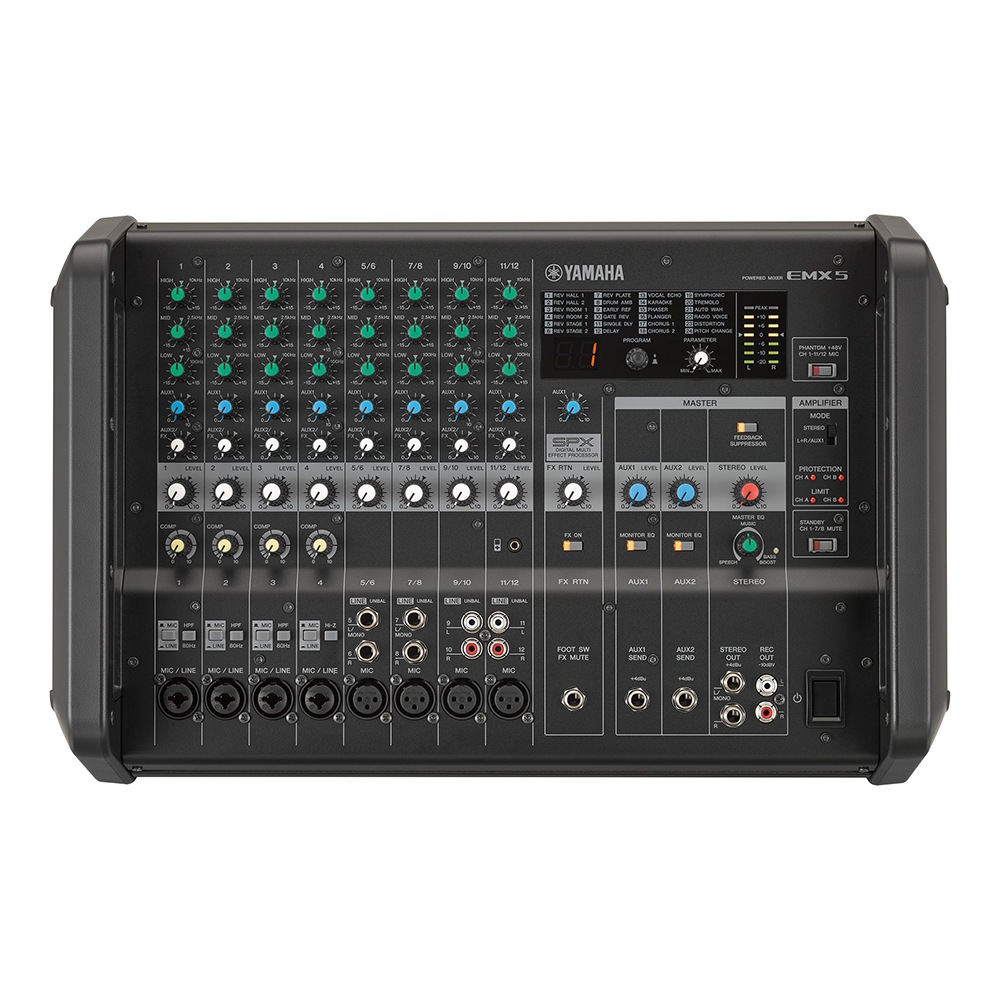 YAMAHA - EMX5功率混音機 Powered Mixer