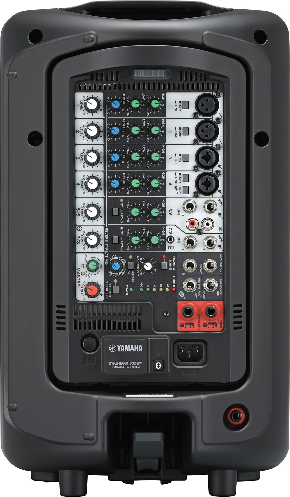 YAMAHA STAGEPAS 400BT 藍牙可攜式PA系統 (附 2支 喇叭架 1支 麥克風)：圖片 3