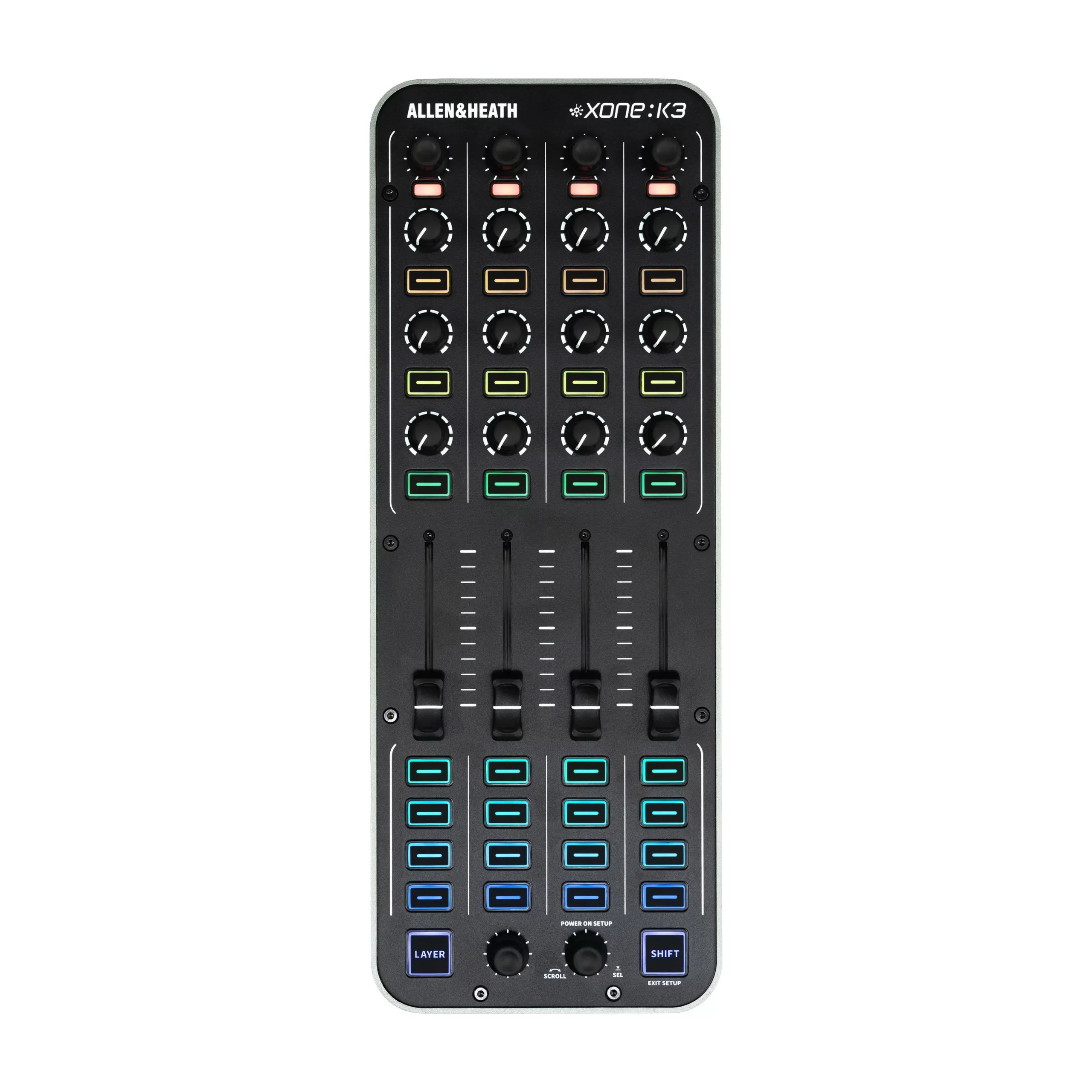 Allen & Heath Xone:K3 - 專業自定義 DJ 控制器