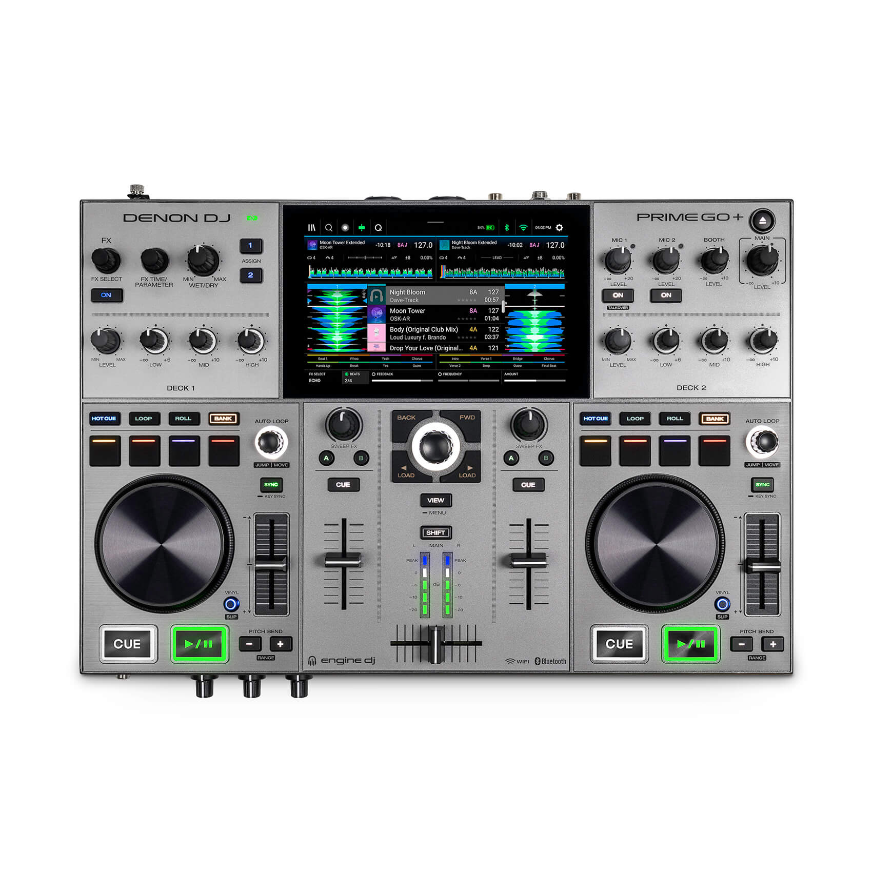 DENON DJ PRIME GO PLUS+ 便攜式高階獨立機種