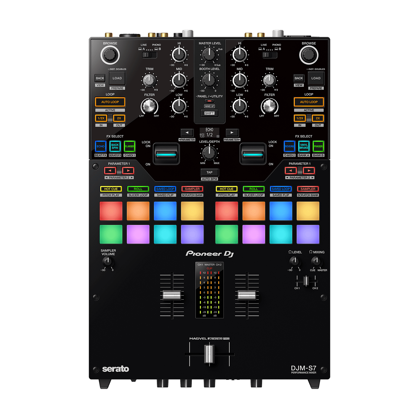 Pioneer DJM-S7 - Scratch-style 2軌混音器