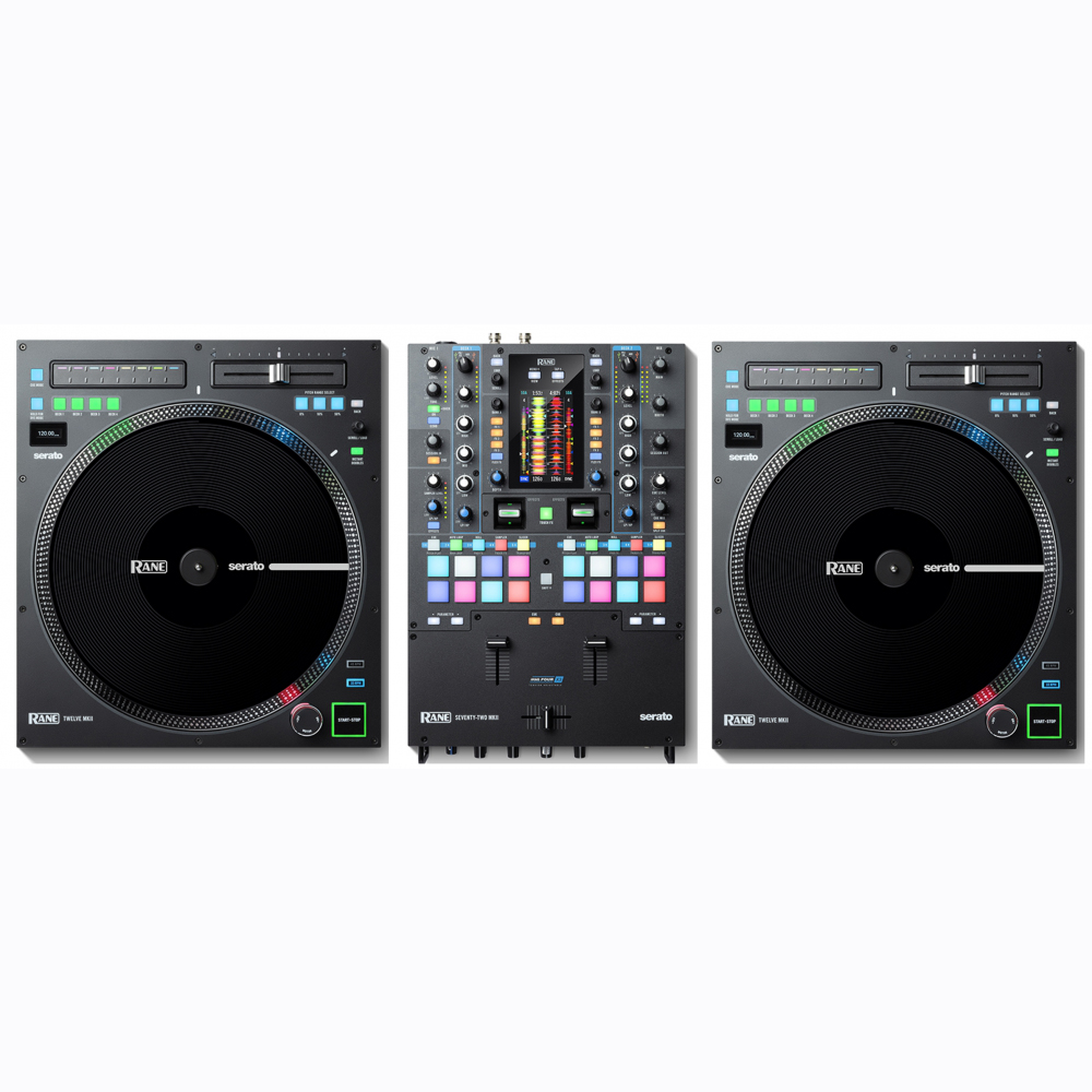 Rane Seventy-Two MKII 混音器+ Rane Twelve MK II 數位唱盤套裝