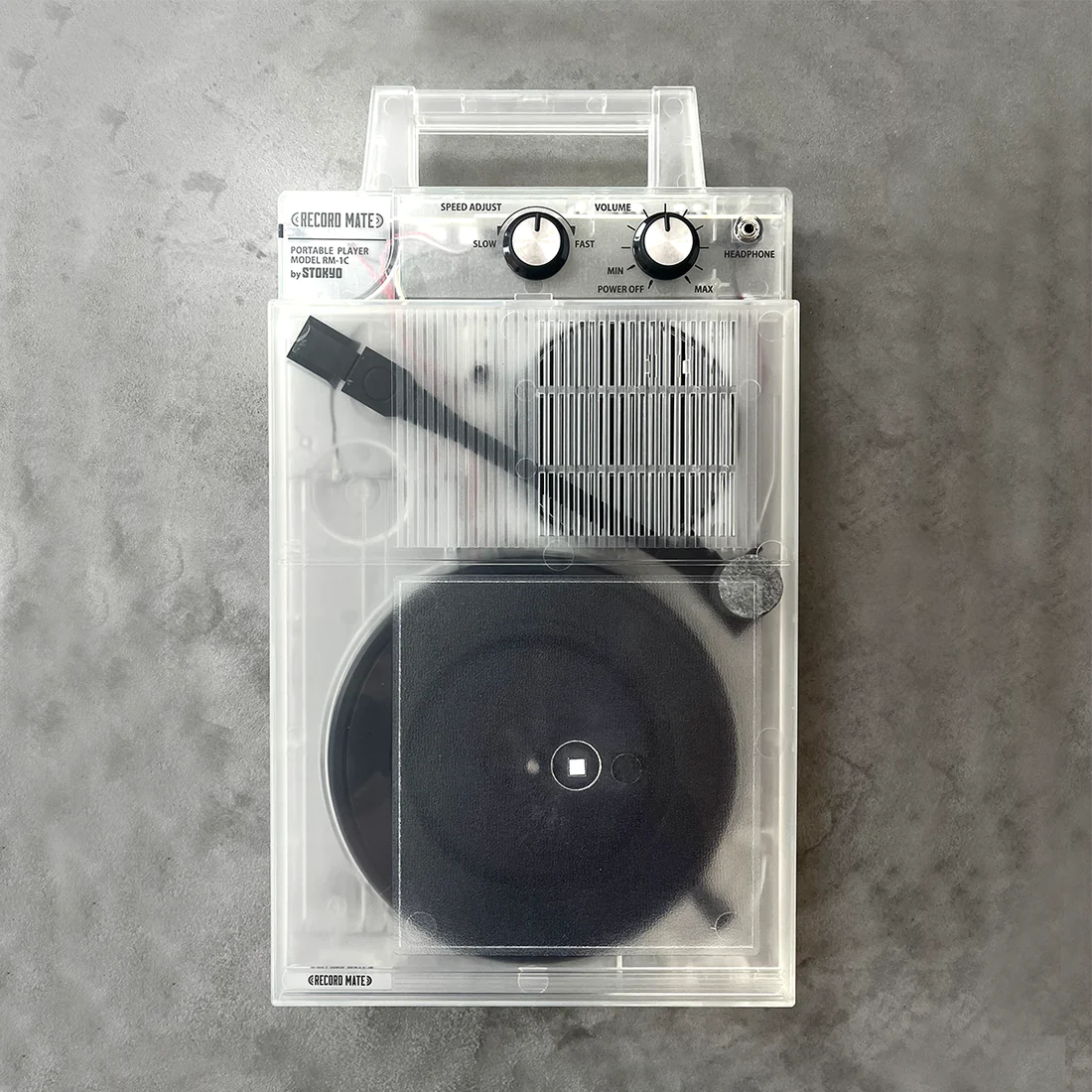 Stokyo Record Mate 便攜式黑膠唱盤 / 透明限量版本 RM-1C