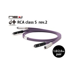 Oyaide Neo d+ RCA class S rev.2 音源線