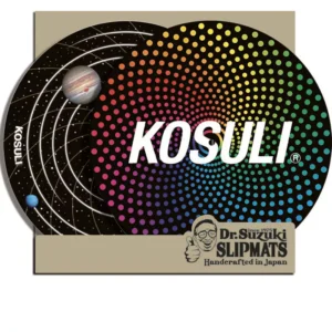 Kosuli / Colorful Spiral Dots & Solor System Pattern 12inch 唱片墊