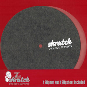Dr. Suzuki – Skratch 7″ Slipmat 唱片墊(滑款) + 滑墊(一張)