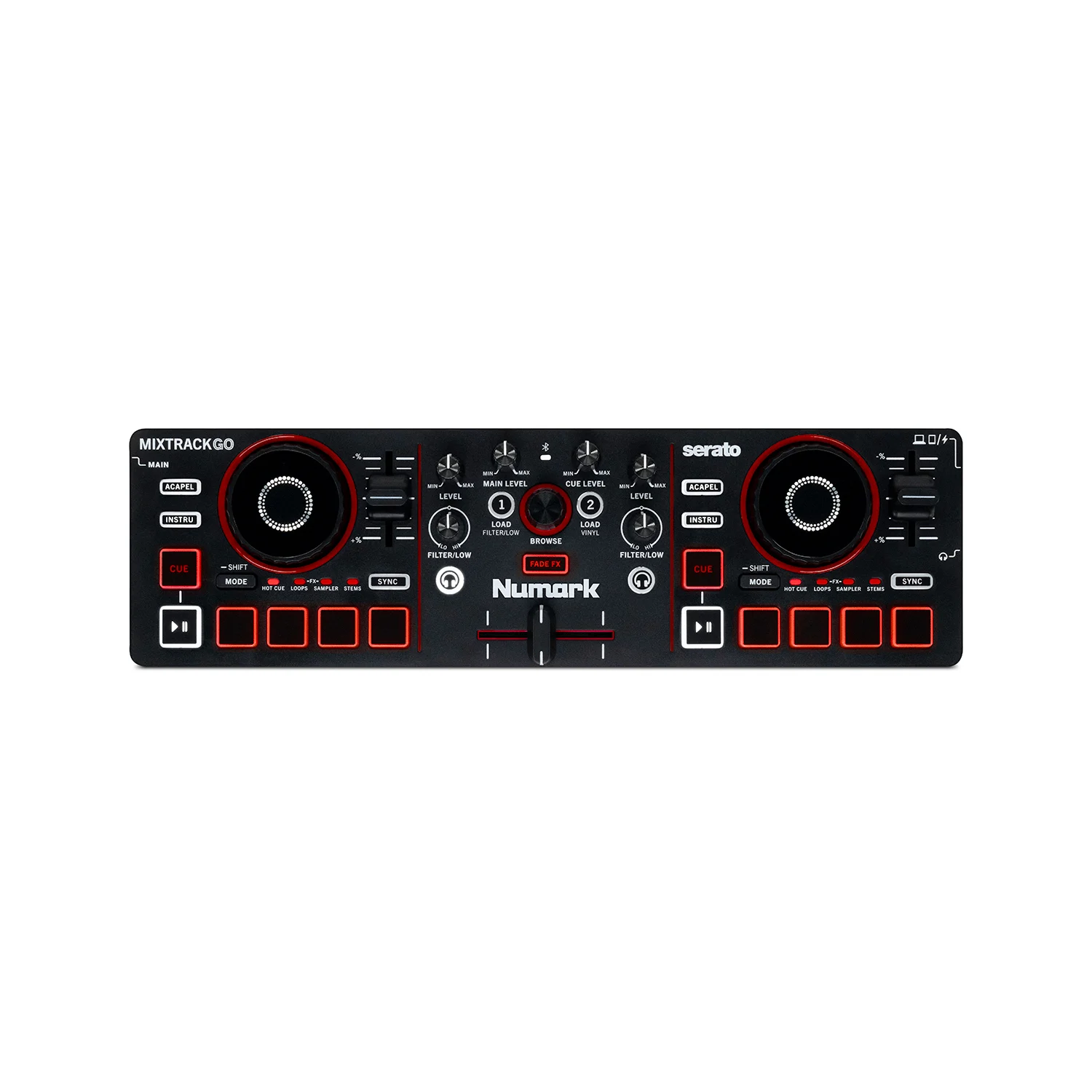 Numark MixTrack Go 超便攜DJ控制器 / 自帶人聲樂器分離功能